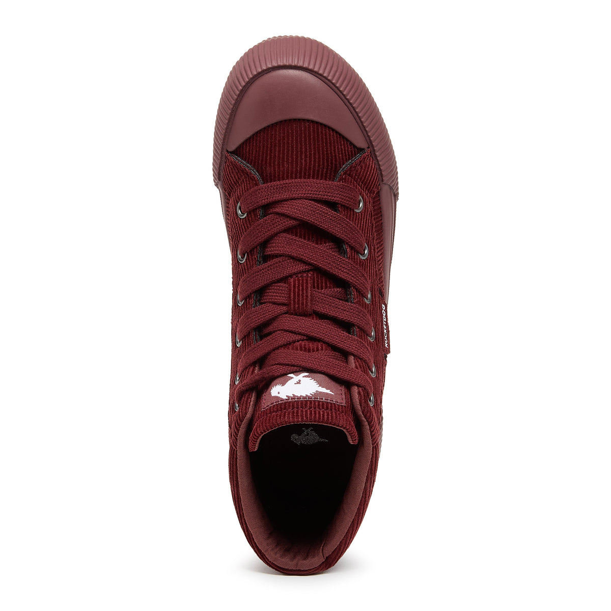 Rocket Dog Cheery Rust Corduroy High Top Sneaker
