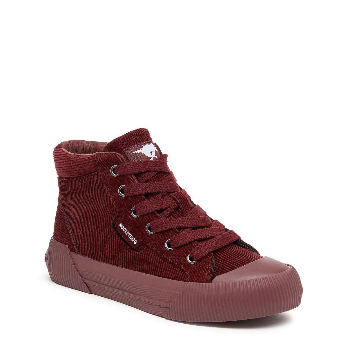 Rocket Dog Cheery Rust Corduroy High Top Sneaker