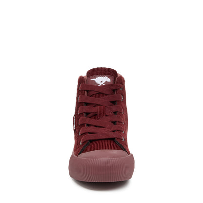 Rocket Dog Cheery Rust Corduroy High Top Sneaker