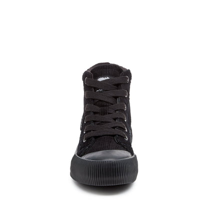 Rocket Dog Cheery Black Corduroy High Top Sneaker