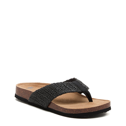Rocket Dog Aloha Black multi Flip Flops