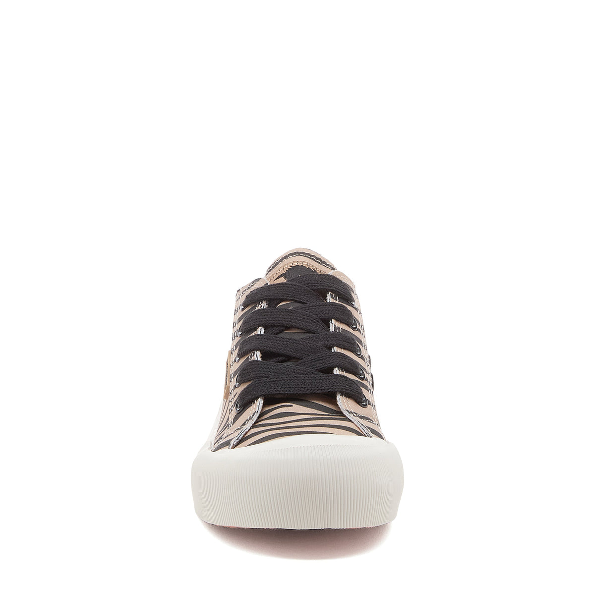 Rocket Dog Jazzin Plus Tan Zebra Print Sneaker