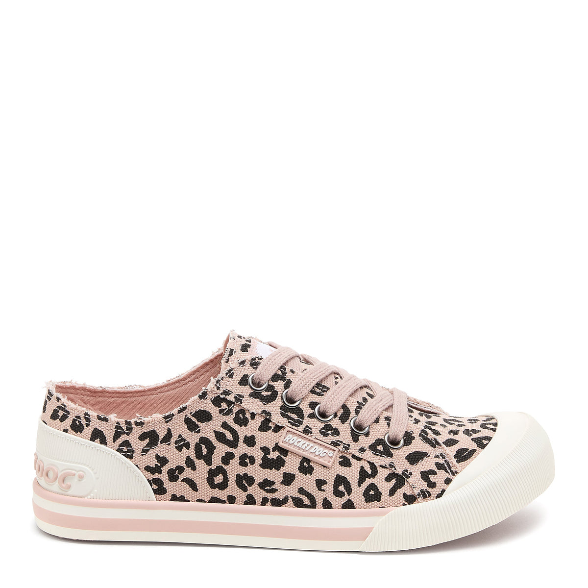 Rocket Dog Jazzin Light Pink Leopard Sneaker