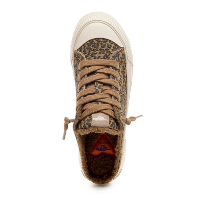 Rocket Dog Cheery Tan Leopard Mule Sneaker