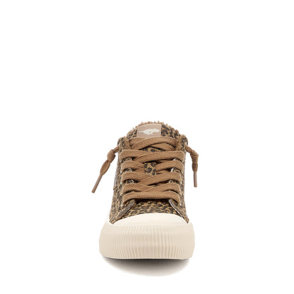 Rocket Dog Cheery Tan Leopard Mule Sneaker