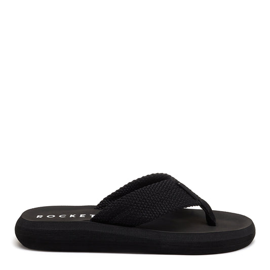Rocket Dog Sunset Black Webbing Flip Flop