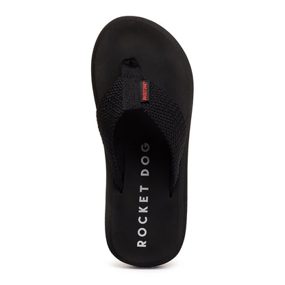 Rocket Dog Sunset Black Webbing Flip Flop
