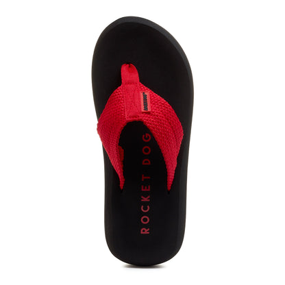 Rocket Dog Sunset Red Webbing Flip Flop
