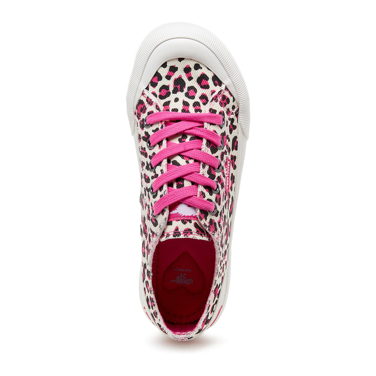 Rocket Dog Jazzin Plus Pink Leopard Sneaker