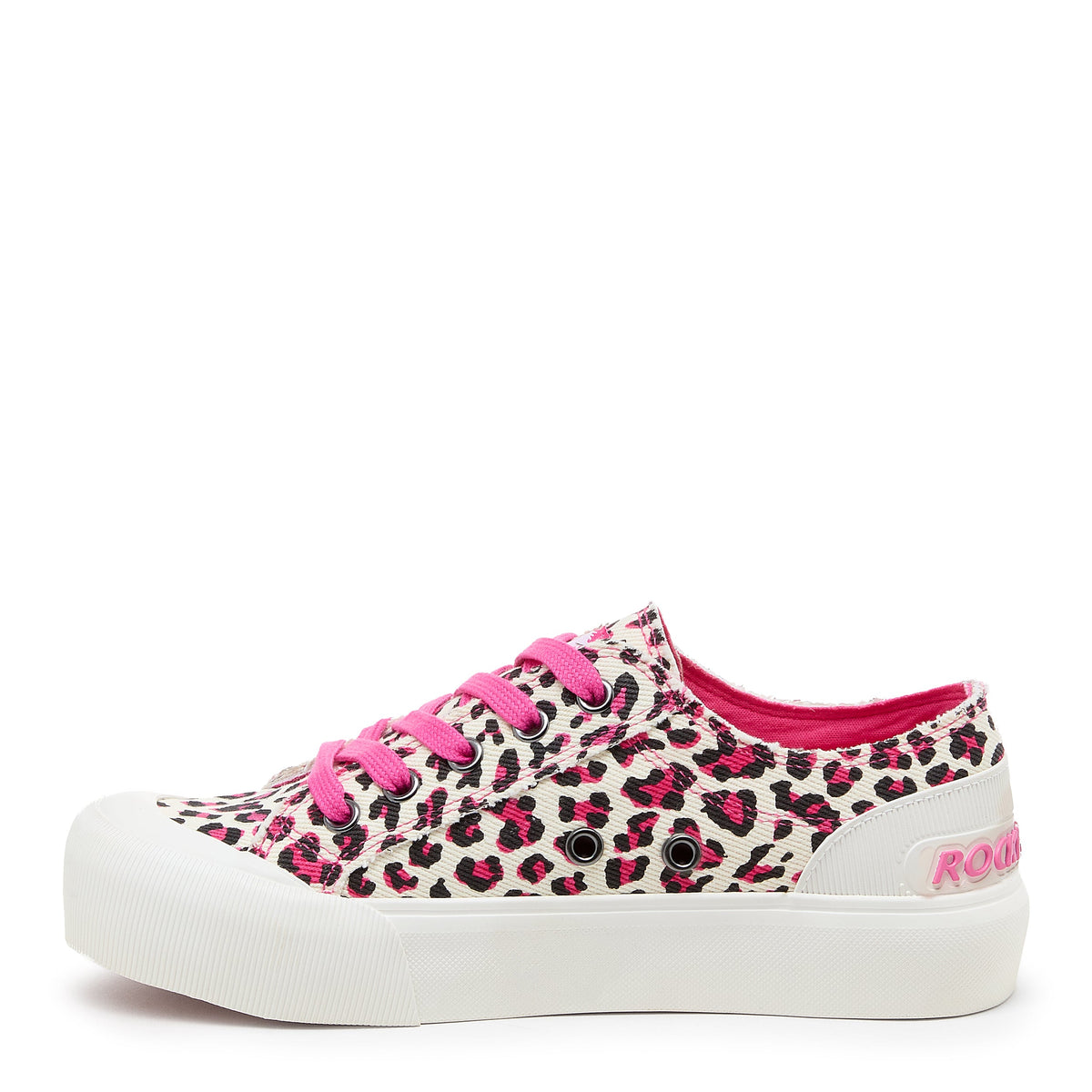 Rocket Dog Jazzin Plus Pink Leopard Sneaker