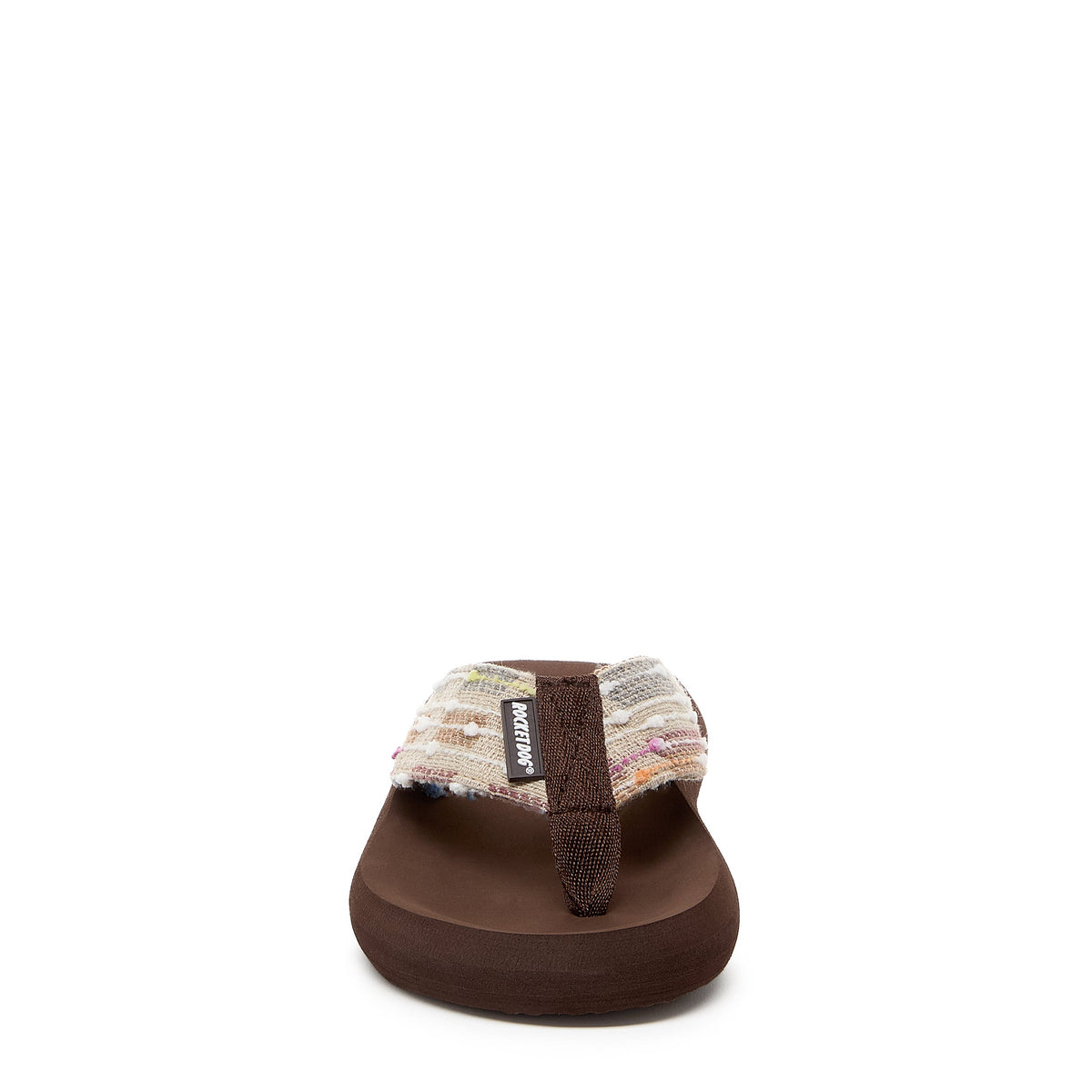 Rocket Dog Spotlight Brown Multi Woven Flip Flop