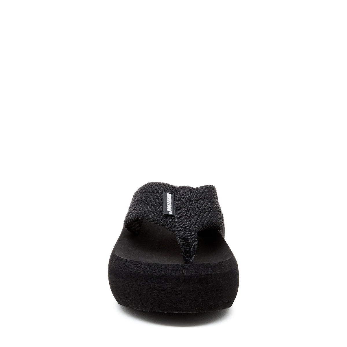Rocket Dog Sandy Black Webbing Platform Flip Flop