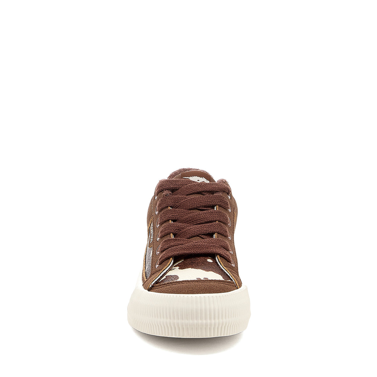 Rocket Dog Rocket Dog Women’s Cheery Brown Cow Print Sneaker