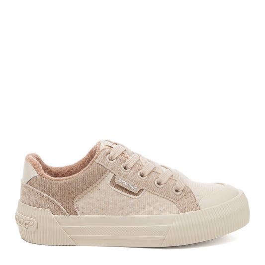 Rocket Dog Cheery Taupe Jersey Color Block Sneaker