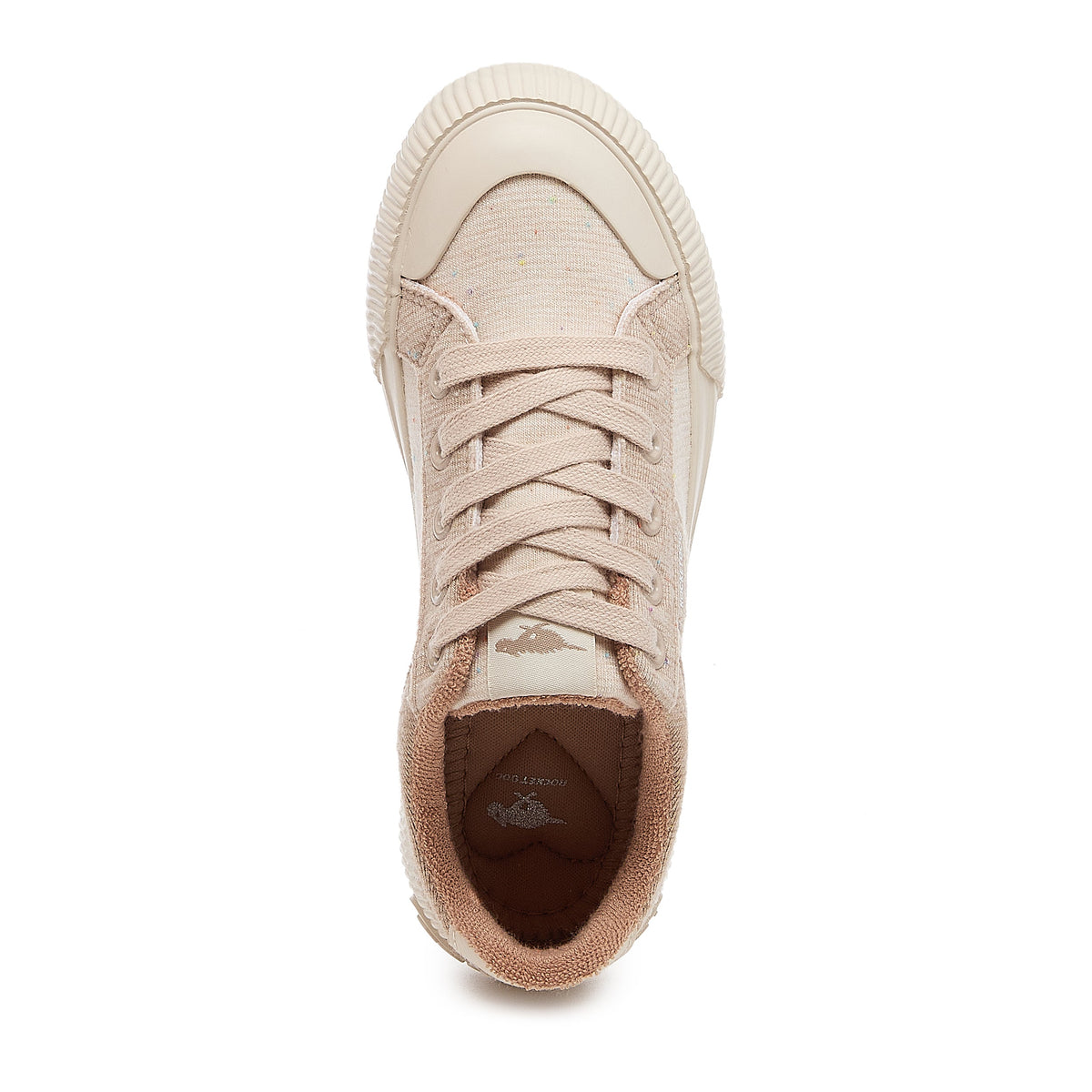 Rocket Dog Cheery Taupe Jersey Color Block Sneaker