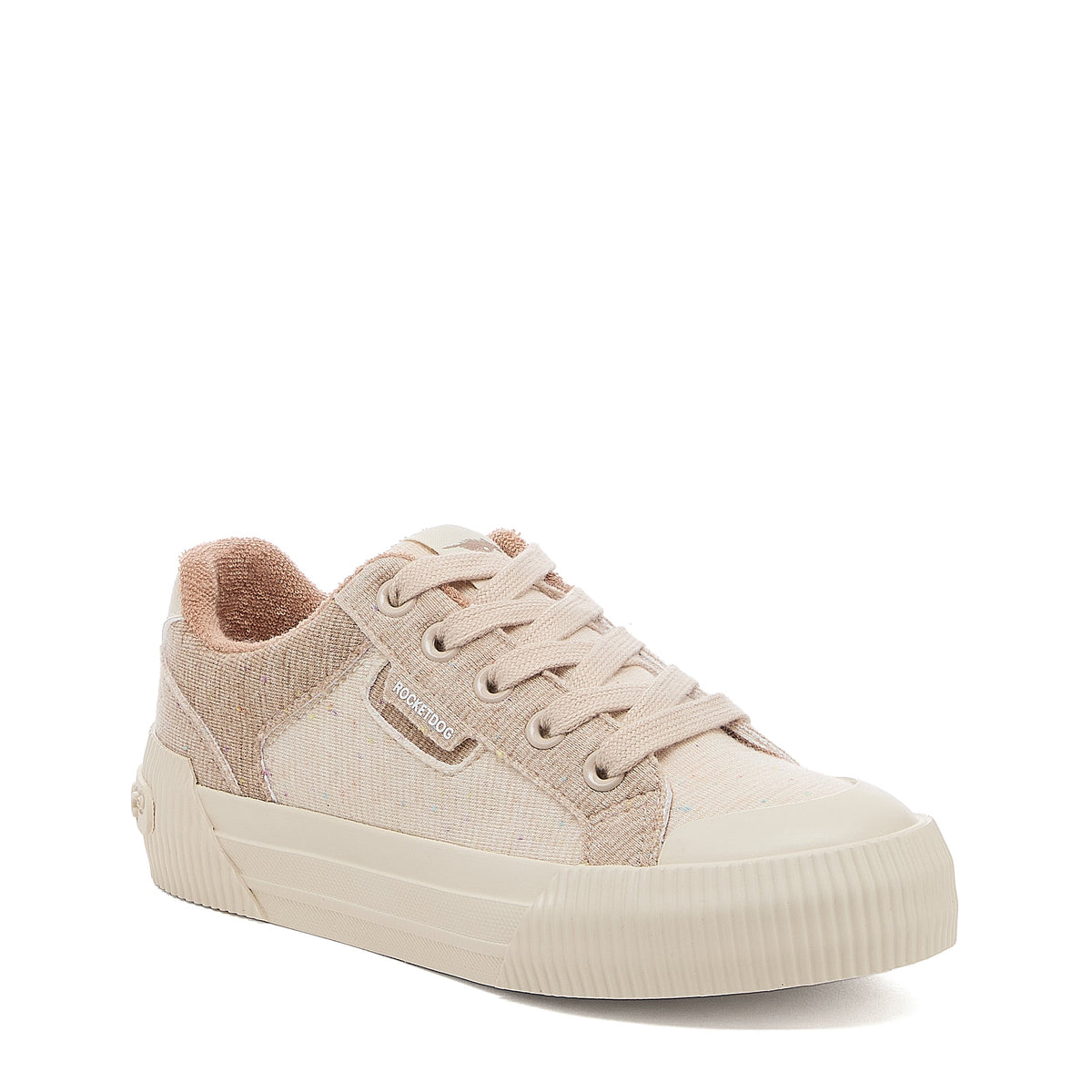 Rocket Dog Cheery Taupe Jersey Color Block Sneaker