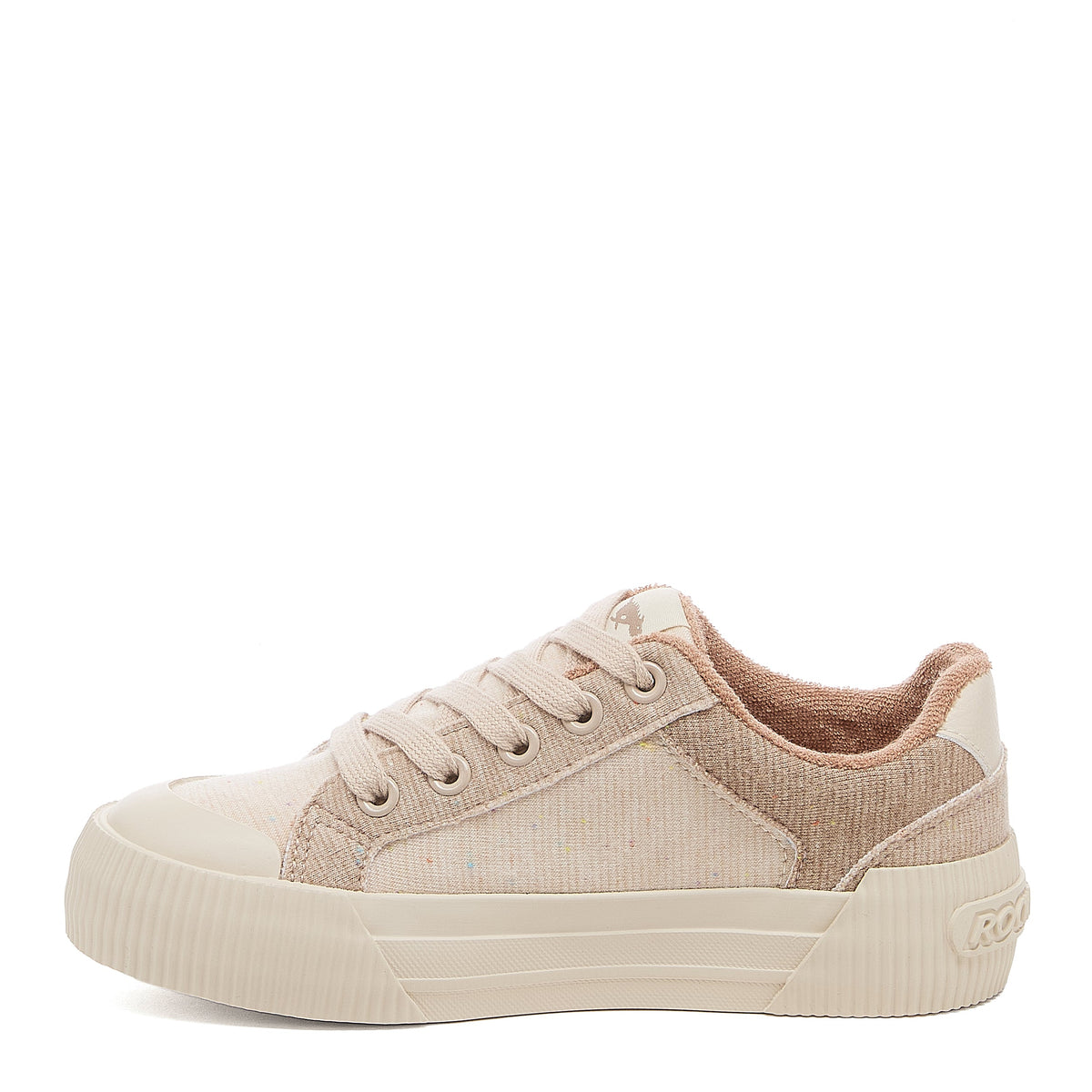 Rocket Dog Cheery Taupe Jersey Color Block Sneaker