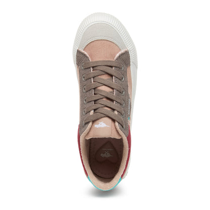 Rocket Dog Cheery Rose Colorblock Corduroy Sneaker