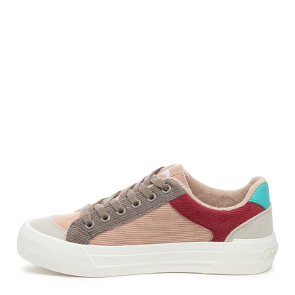 Rocket Dog Cheery Rose Colorblock Corduroy Sneaker