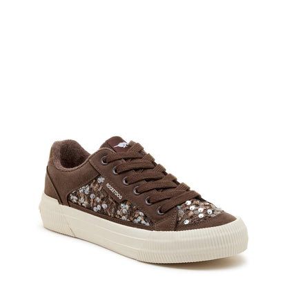 Rocket Dog Cheery Brown Sequin Sneaker