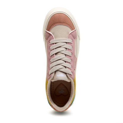 Rocket Dog Cheery Natural Pastel Color Block Sneaker