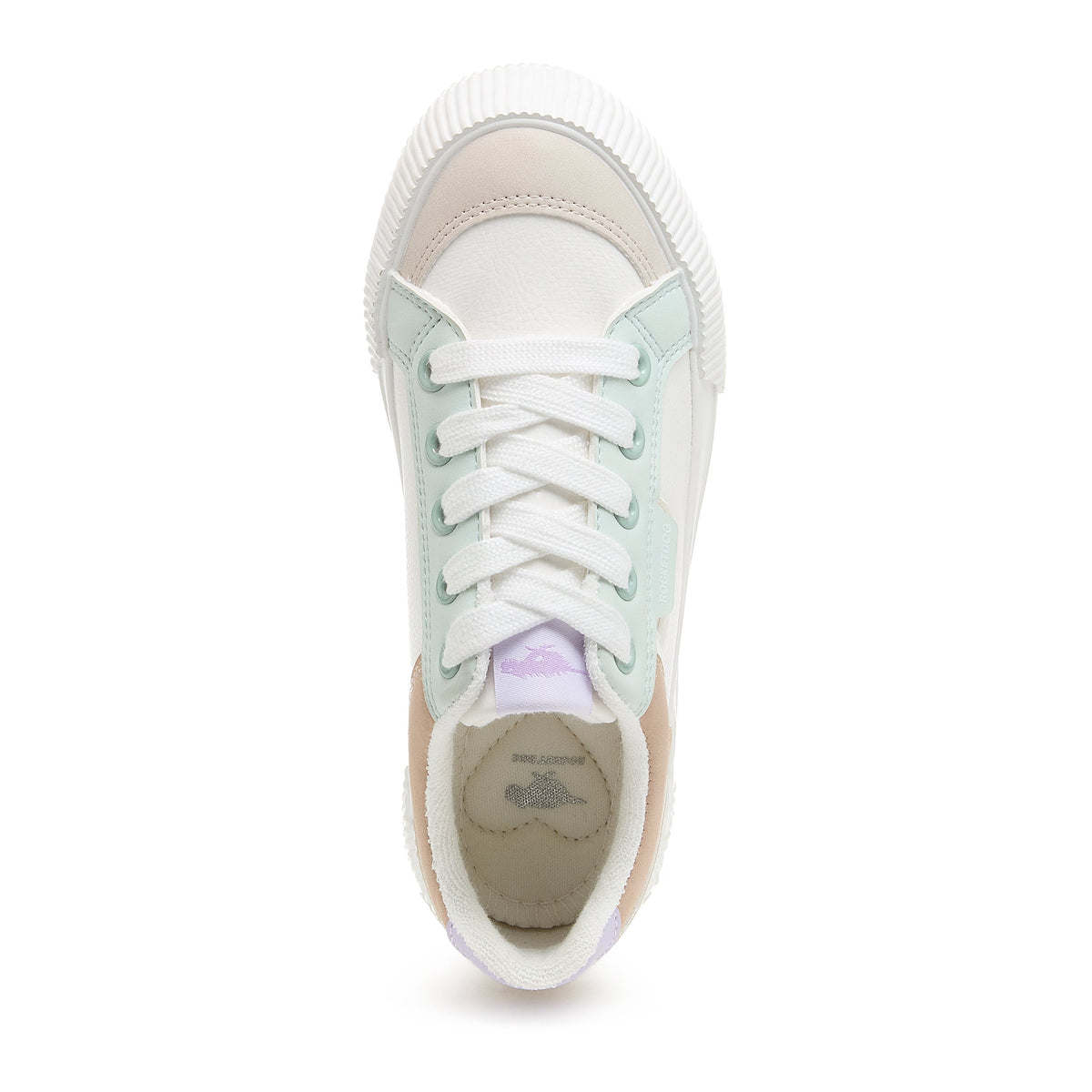 Rocket Dog Cheery White Combo Color Block Sneaker
