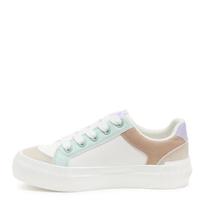 Rocket Dog Cheery White Combo Color Block Sneaker