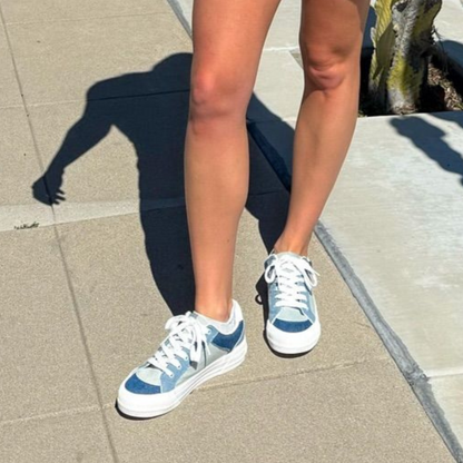 Rocket Dog Cheery Blue Color Block Sneaker