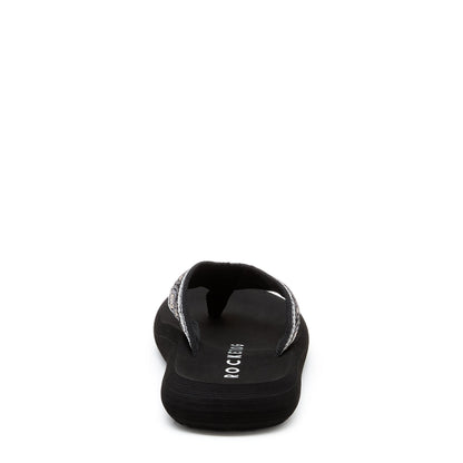 Rocket Dog Spotlight Black Multi Flip Flop