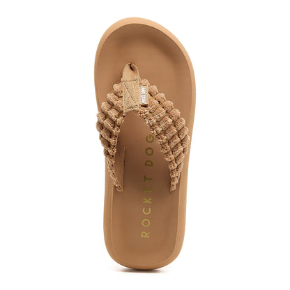 Rocket Dog Spotlight Camel Atom Flip Flops