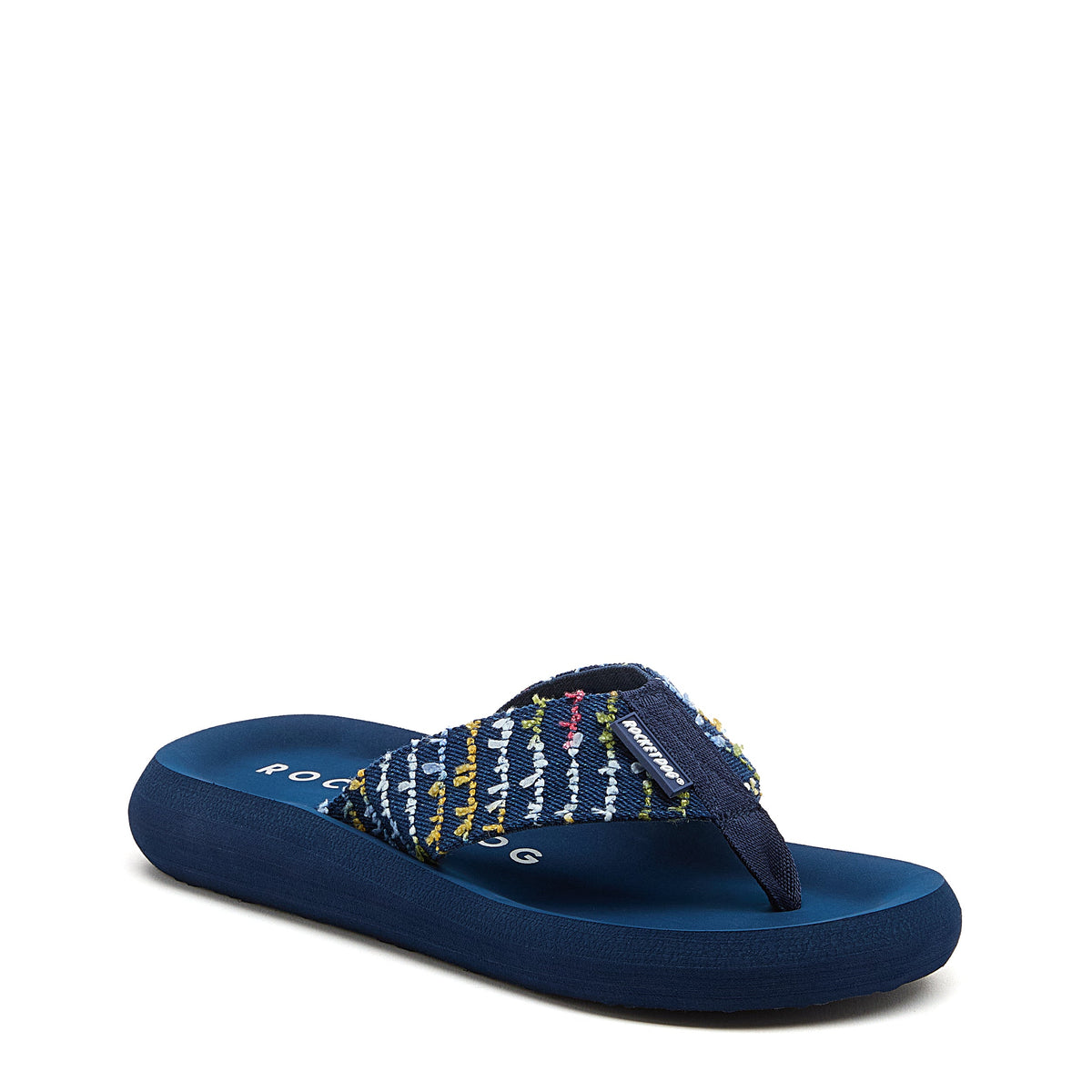 Rocket Dog Spotlight Navy Multi Flip Flops