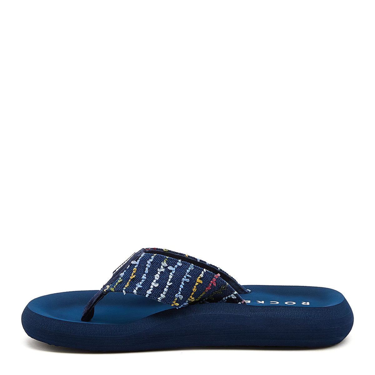 Rocket Dog Spotlight Navy Multi Flip Flops