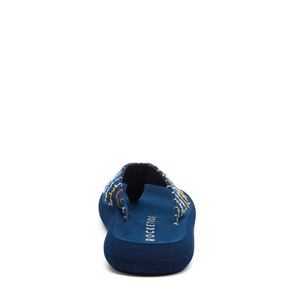 Rocket Dog Spotlight Navy Multi Flip Flops