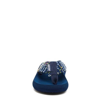 Rocket Dog Spotlight Navy Multi Flip Flops