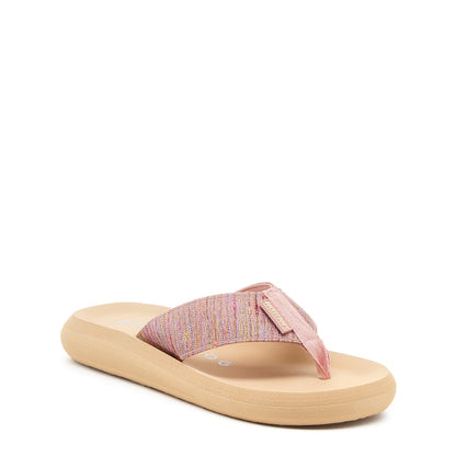 Rocket Dog Spotlight Pink Perry Stripe Flip Flop