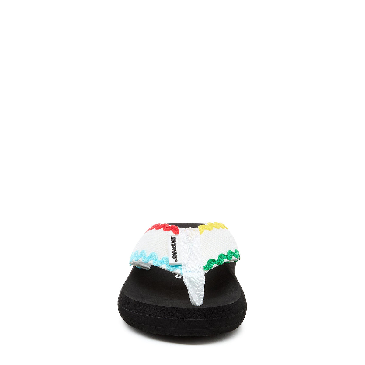 Rocket Dog Spotlight White Multi Flip Flop