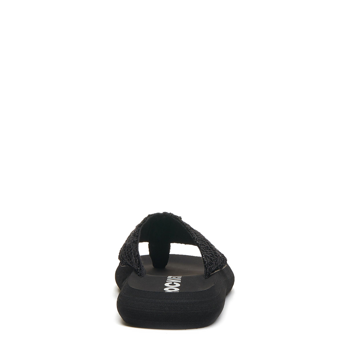 Rocket Dog Sunset Black Crochet Flip Flop