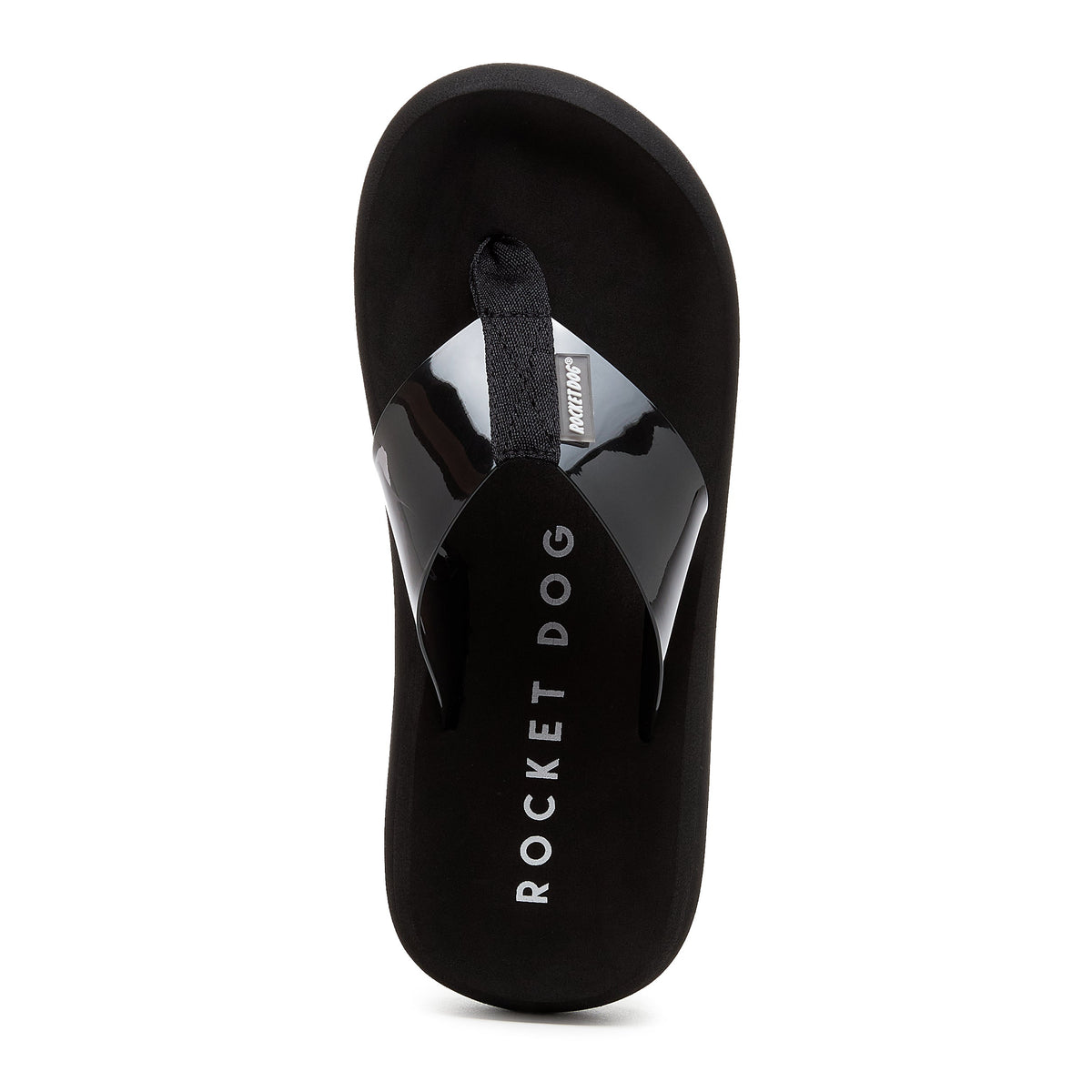 Rocket Dog Sunset Grey Clear Flip Flop