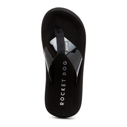 Rocket Dog Sunset Grey Clear Flip Flop