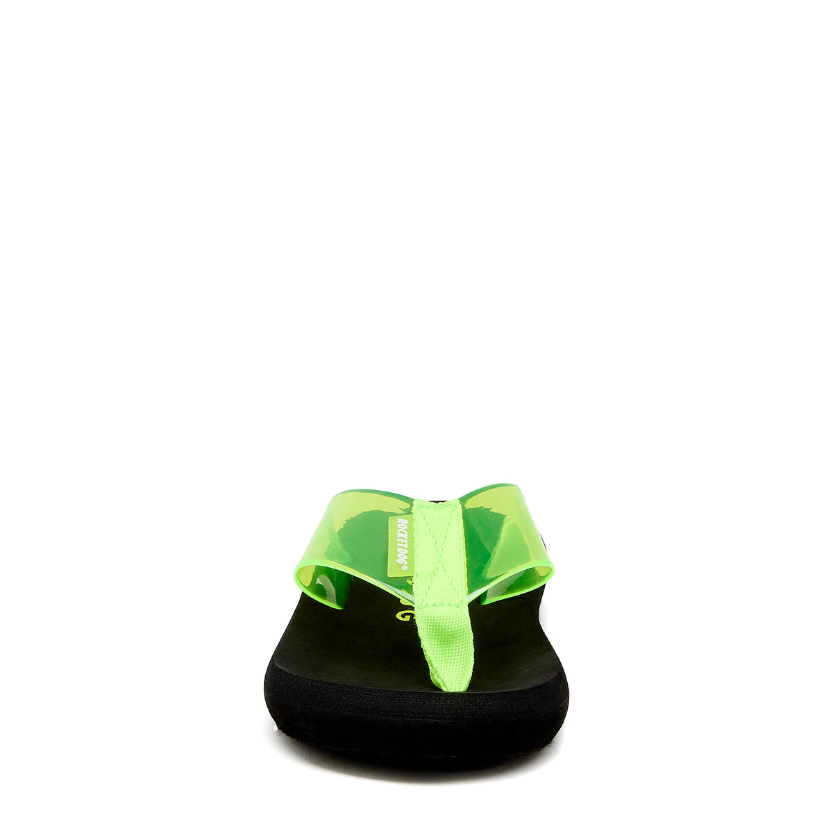 Rocket Dog Sunset Neon Green Flip Flop