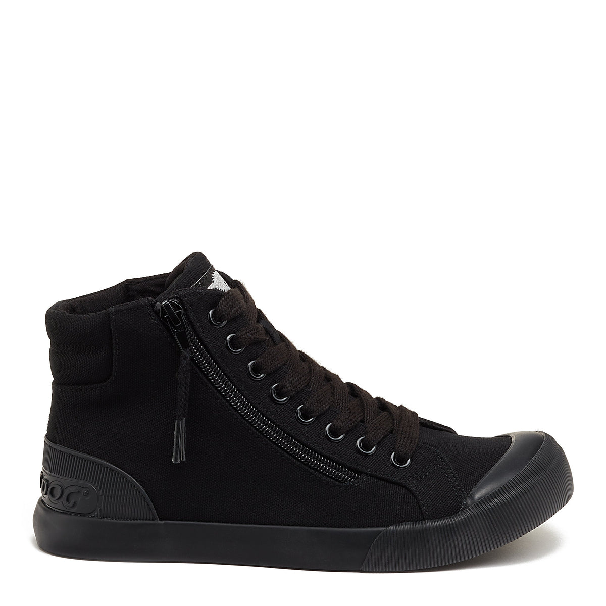 Rocket Dog Jazzin All Black High Top Sneaker
