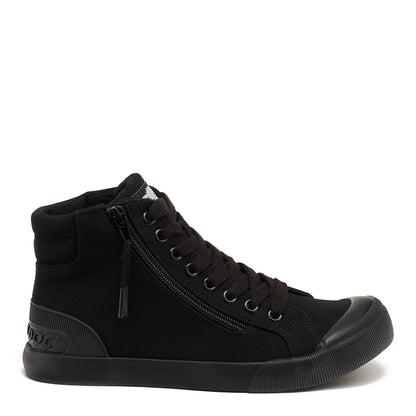 Rocket Dog Jazzin All Black High Top Sneaker