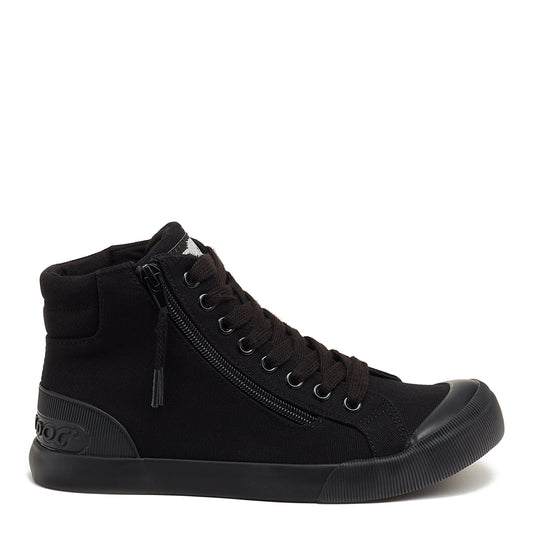 Rocket Dog Jazzin All Black High Top Sneaker