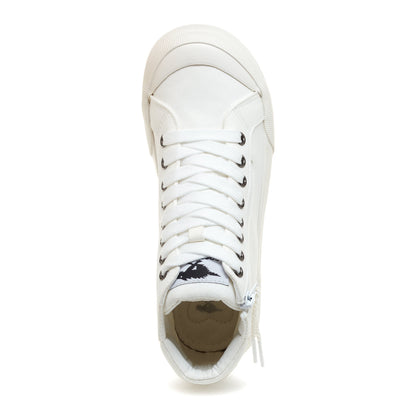 Rocket Dog Jazzin All White High Top Sneaker