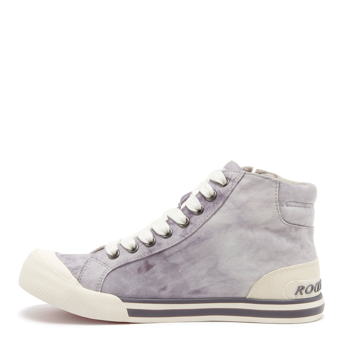 Rocket Dog Jazzin Grey Tie-Dye High Top Sneaker