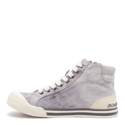 Rocket Dog Jazzin Grey Tie-Dye High Top Sneaker