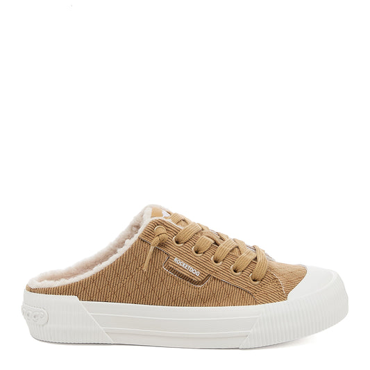 Rocket Dog Cheery Tan Corduroy Mule Sneaker