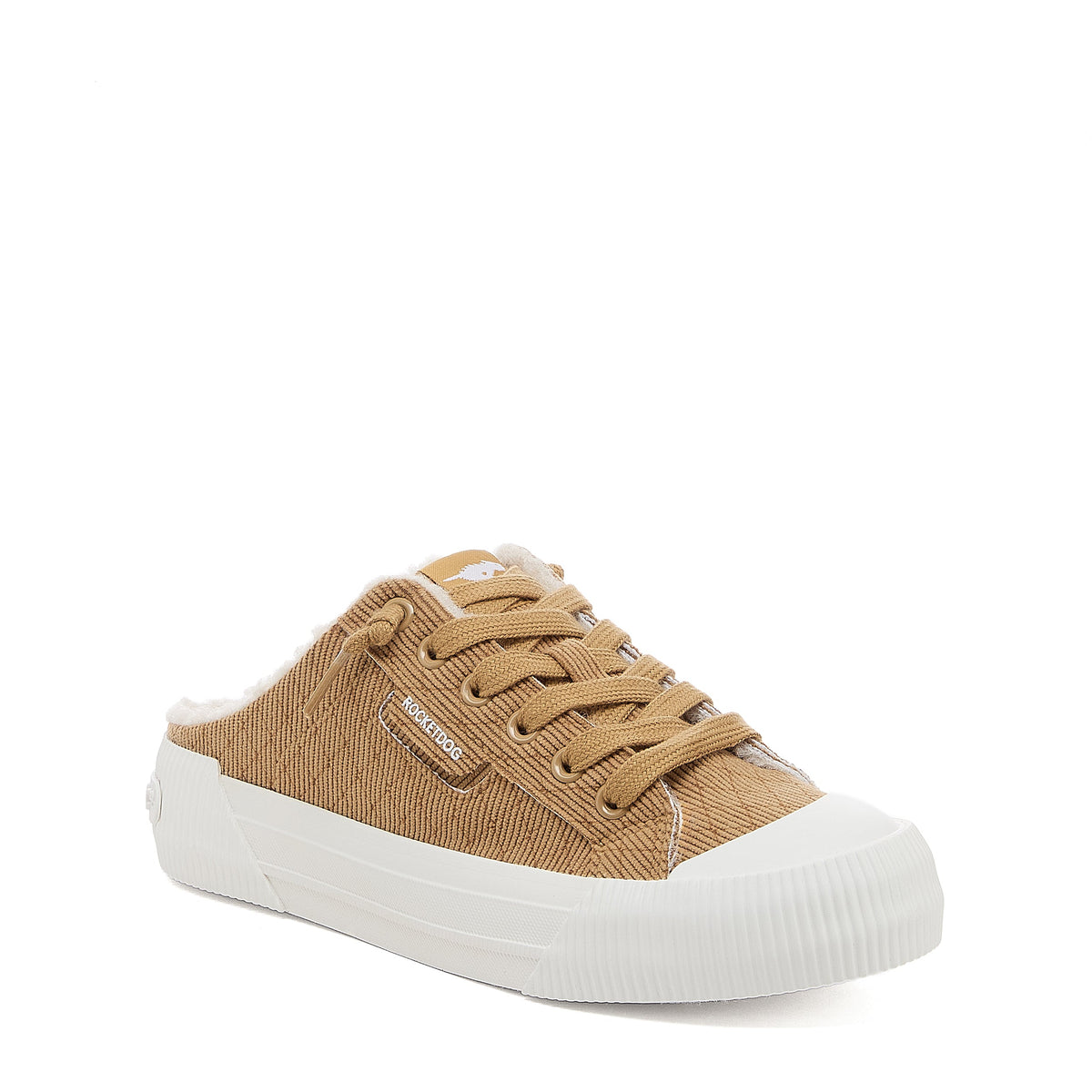 Rocket Dog Cheery Tan Corduroy Mule Sneaker