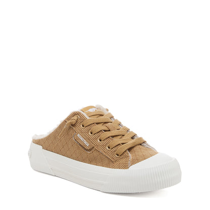 Rocket Dog Cheery Tan Corduroy Mule Sneaker