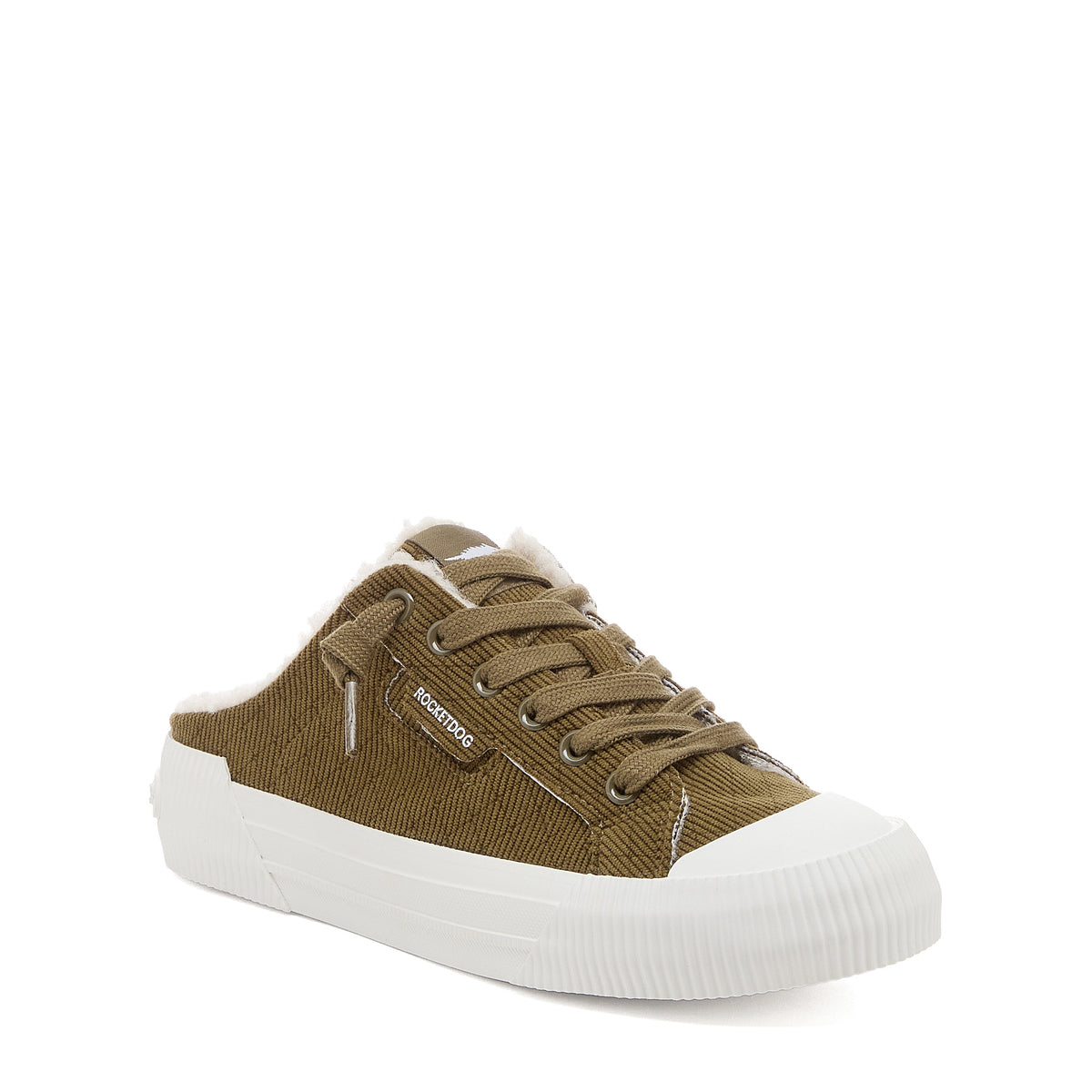 Rocket Dog ocket Dog Women’s Cheery Olive Corduroy Mule Sneaker